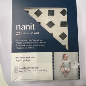 Nanit Breathing Band - Black and White